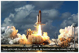 Space Shuttle Blastoff